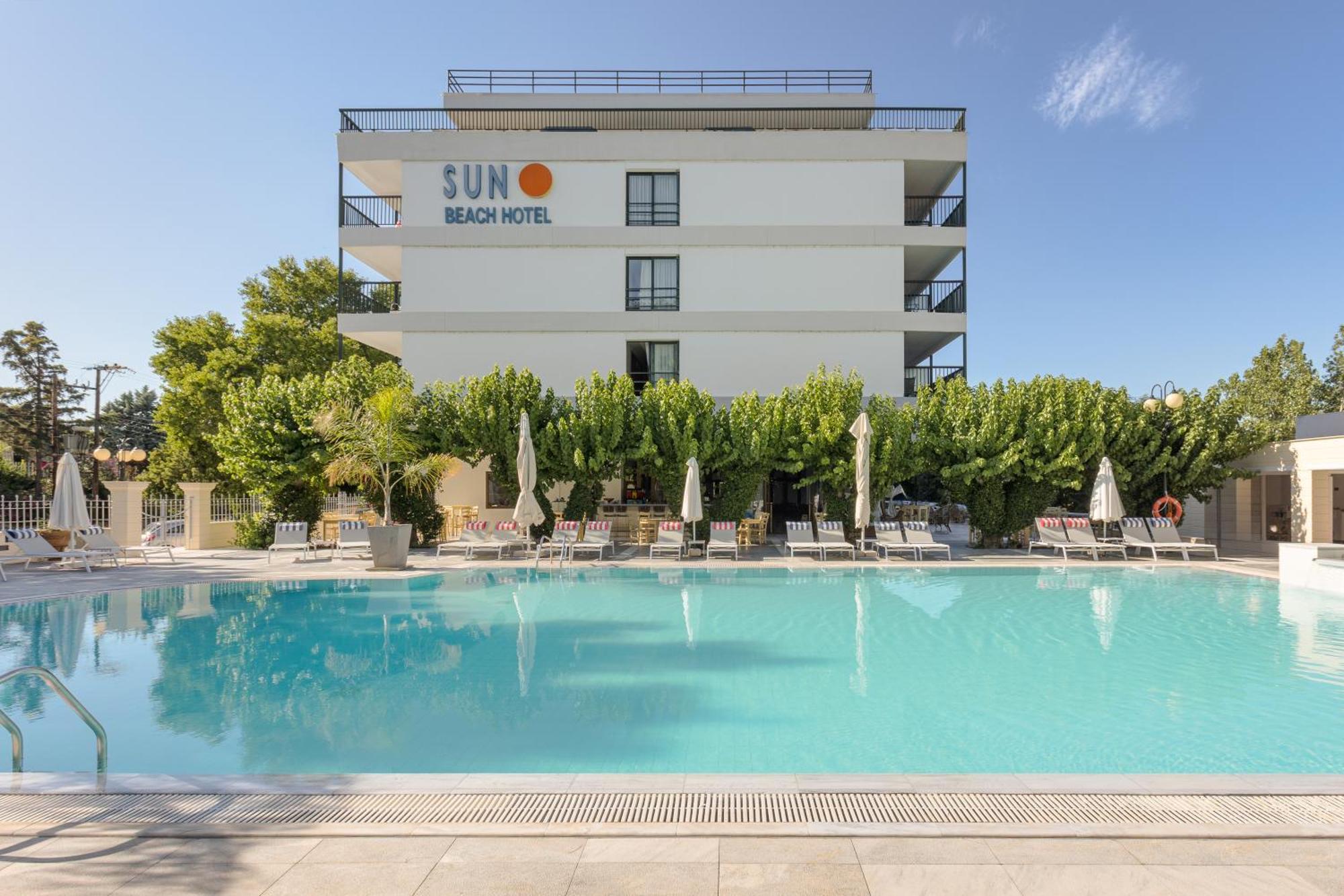 Sun Beach Hotel Agia Triada  Exterior photo